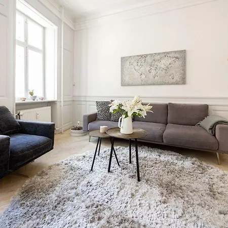 Modern Living In Historical Building Apartment Copenhagen